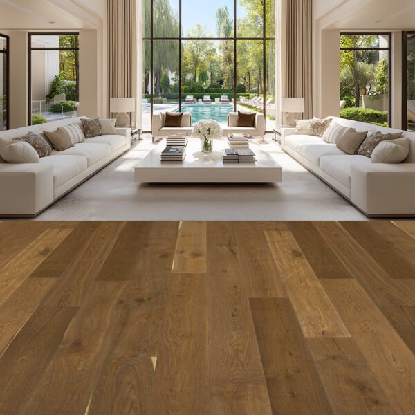 Tyler 10.25-inch wide European White Oak hardwood flooring by Azur Grande